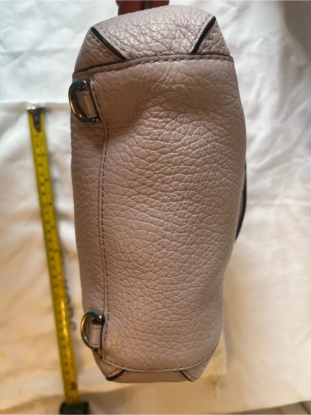 Michael Kors Light Lavender/Lilac Pebbled Leather Backpack Purse